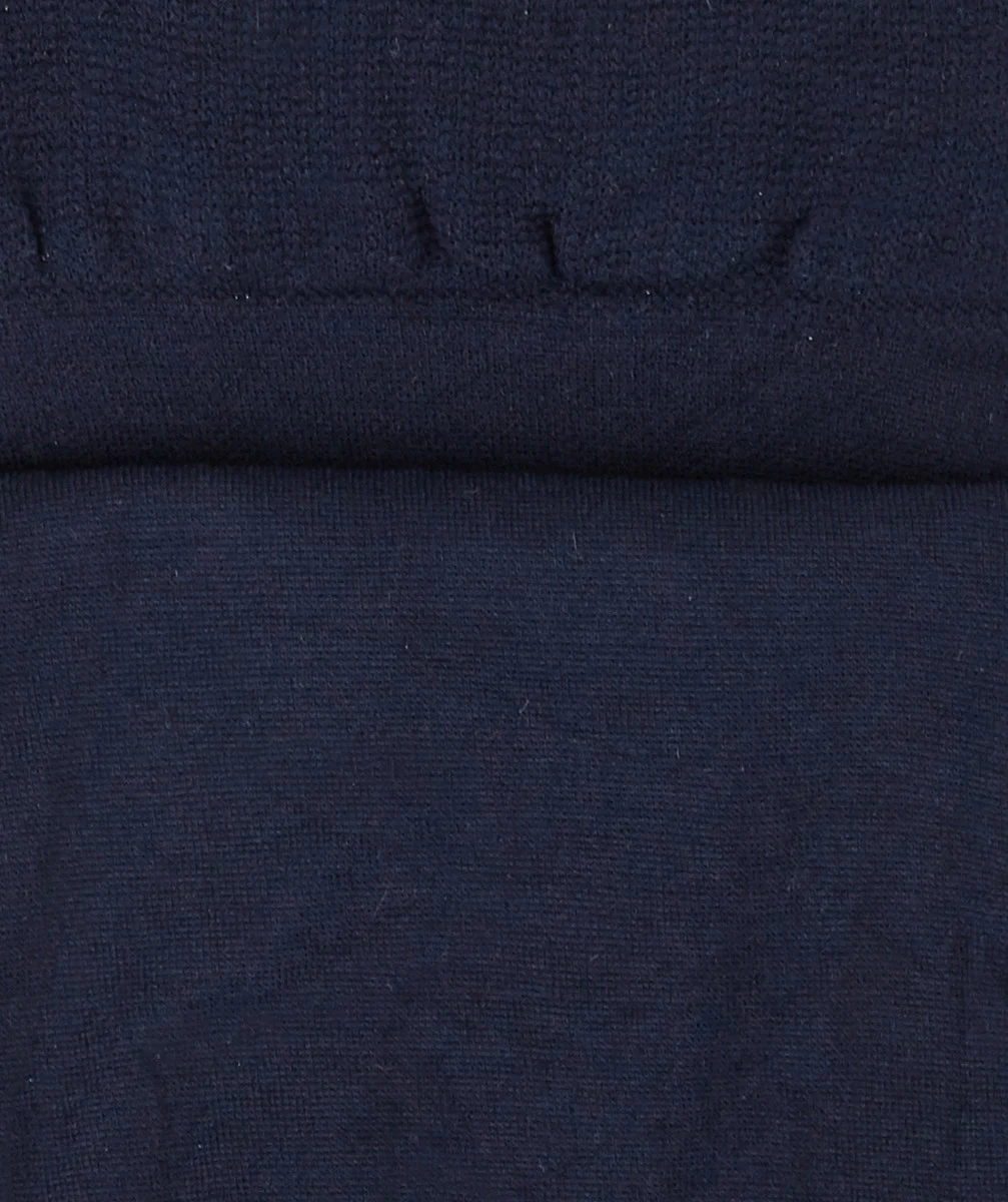 LES COLLANTS EN VOILE BLEU MARINE