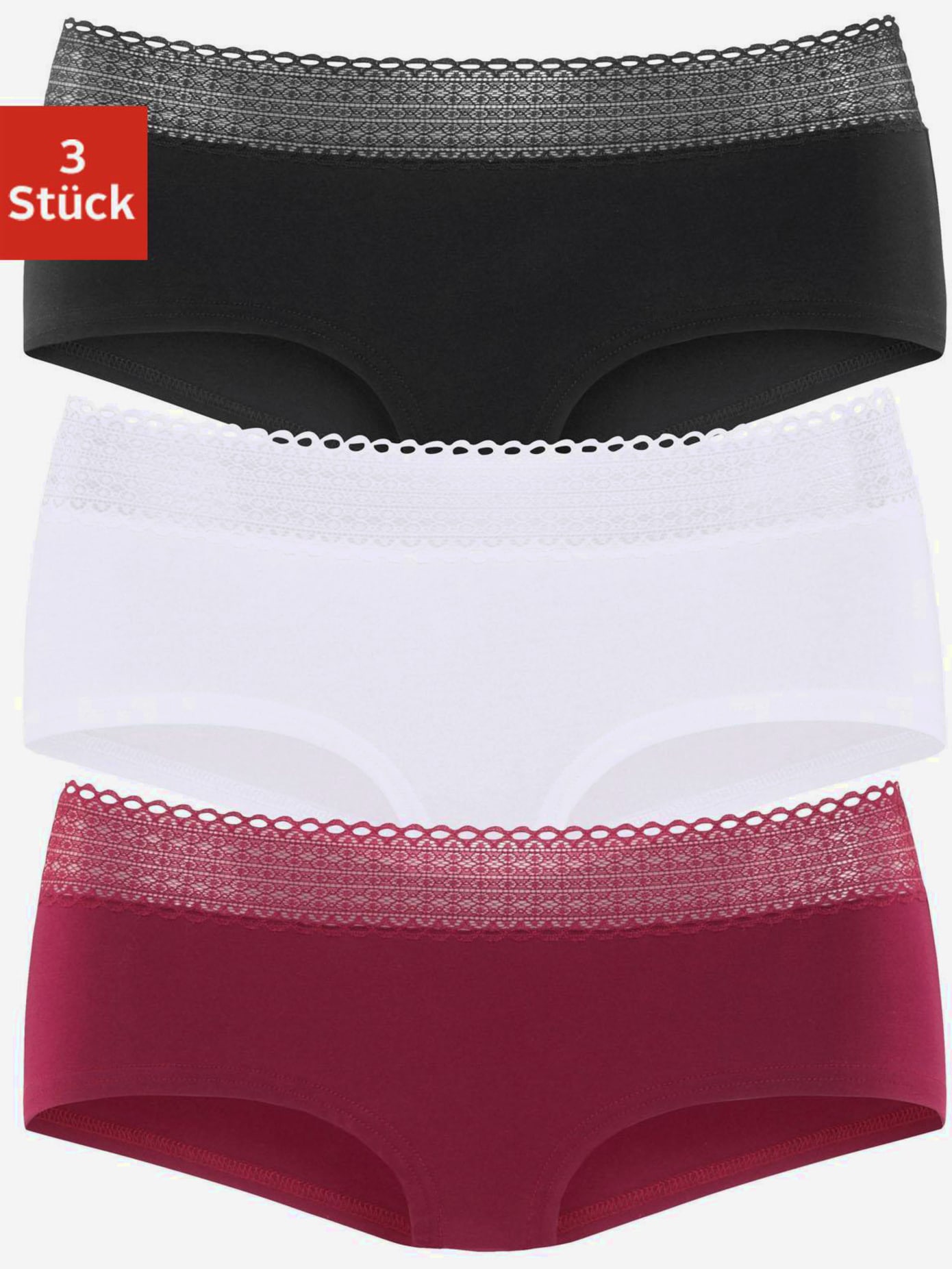 Panty lot de 3 hipsters s.oliver bodywear