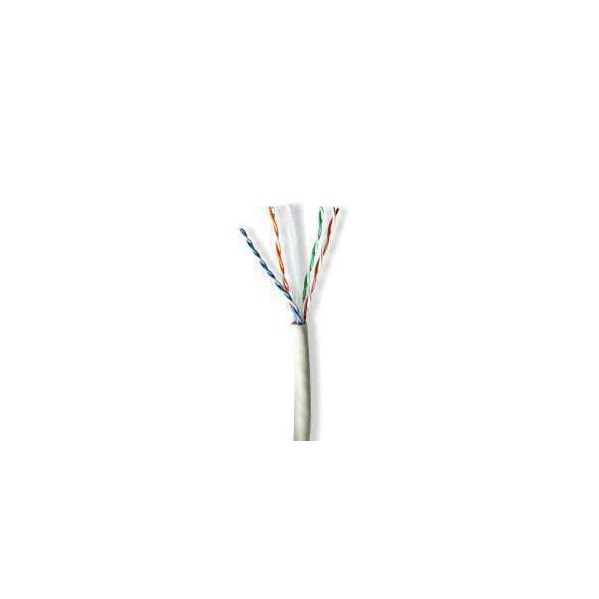 Nedis CCBG8535GY100S Cabo de Rede Cinzento 100 M Cat6a U/Utp (Utp)
