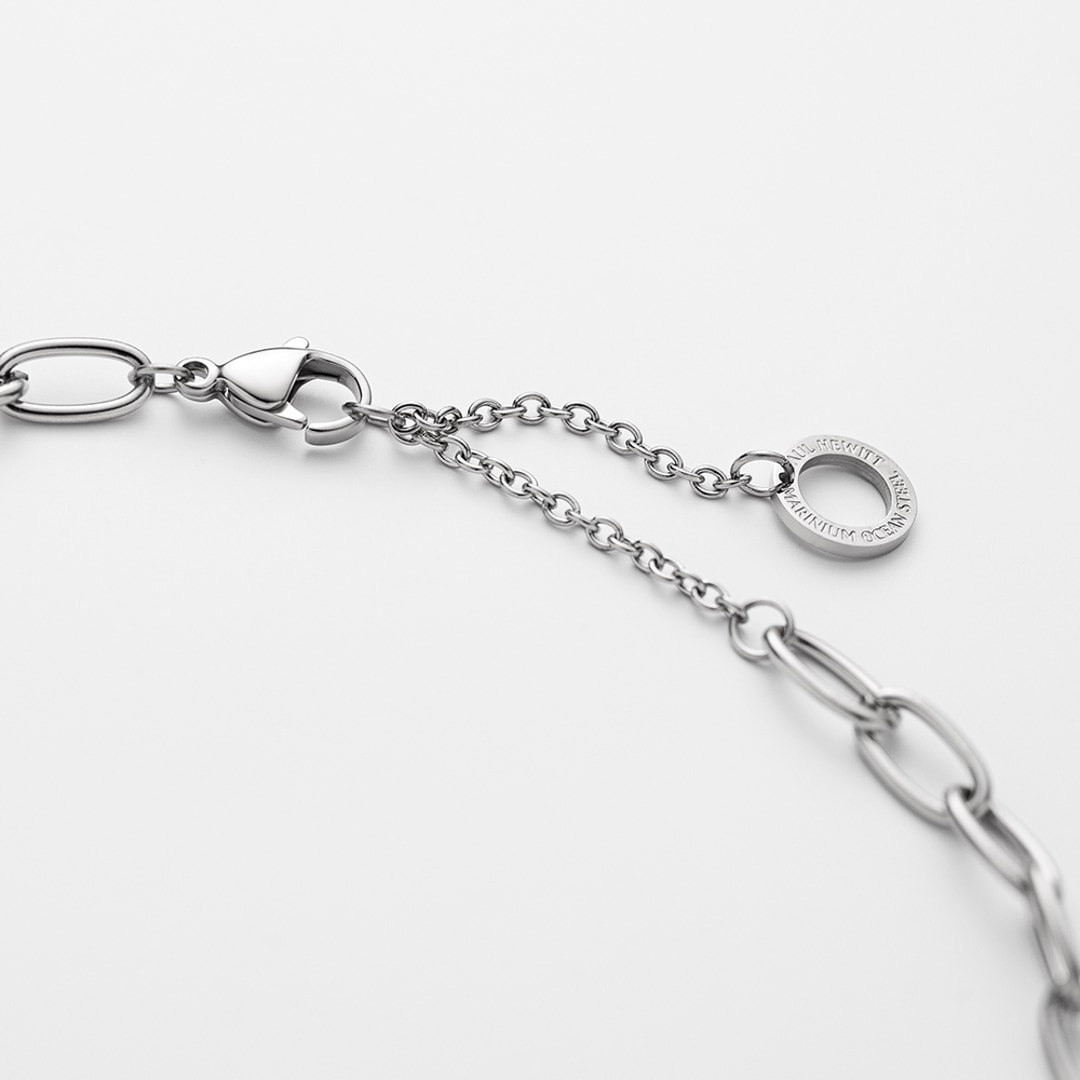 Paul Hewitt Charm-Armkette Anchor Link Marinium Ocean Steel Silbrig