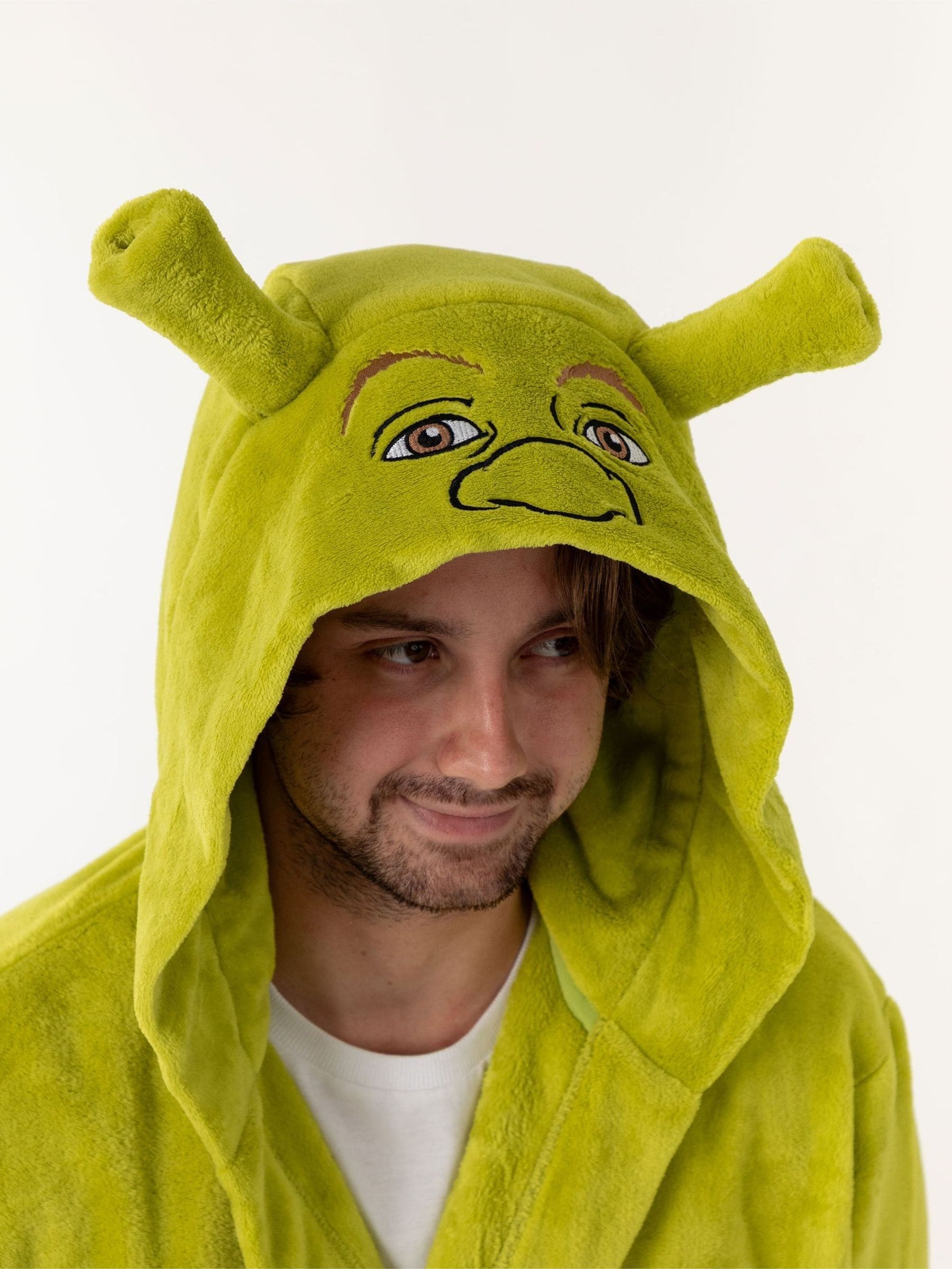 Vanilla Underground Shrek Hooded Bath Robe