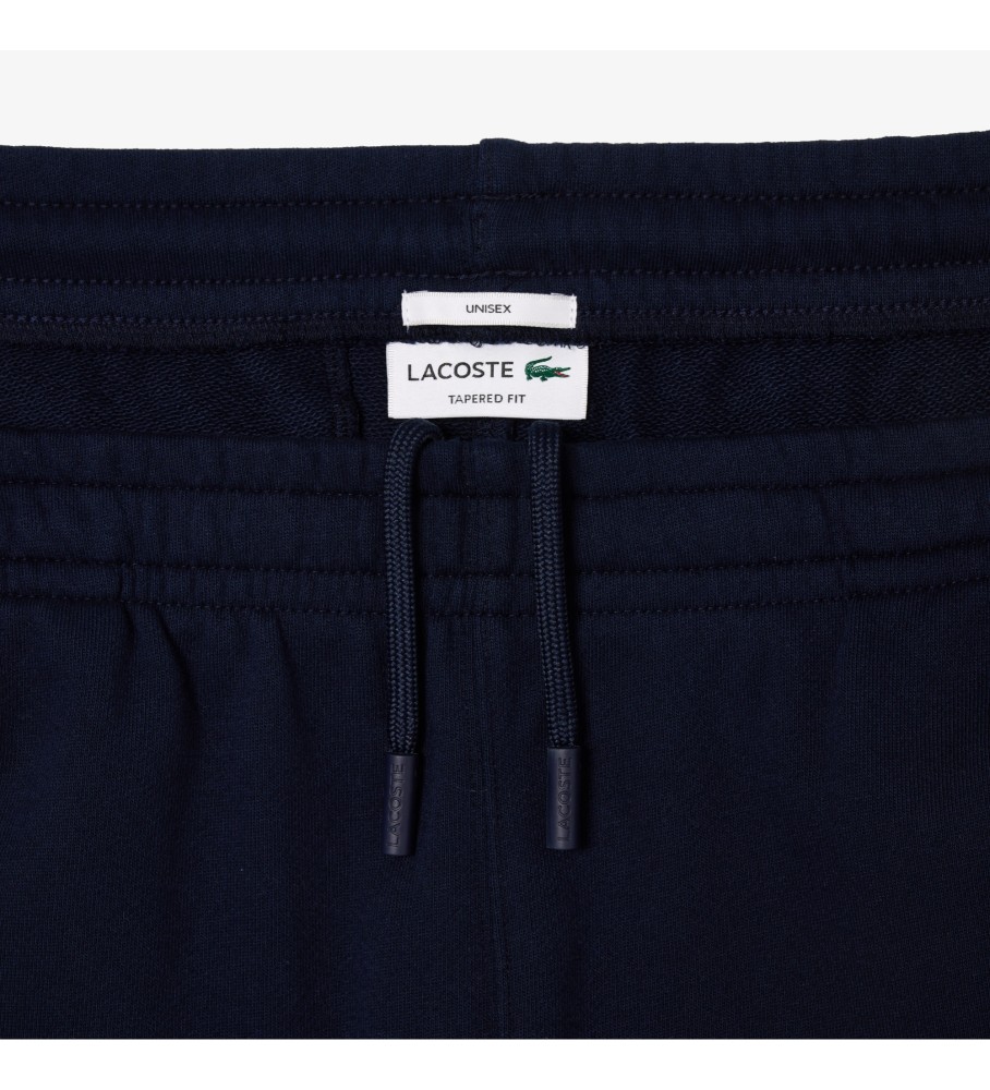 Calça de treino Lacoste Jogger, estampa azul-marinho