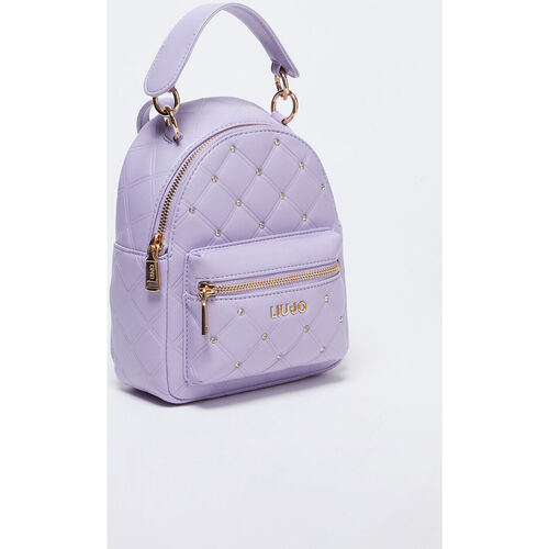 Liu Jo - Mochila ecosostenible con strass Violeta