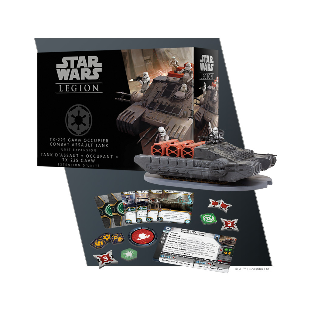 Star Wars : Légion - Tank d’Assaut « Occupant » TX-225 GAVw