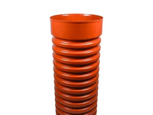Forlængerrør 425x1050mm - med muffe for korr. opføringsrør. Wavin PVC