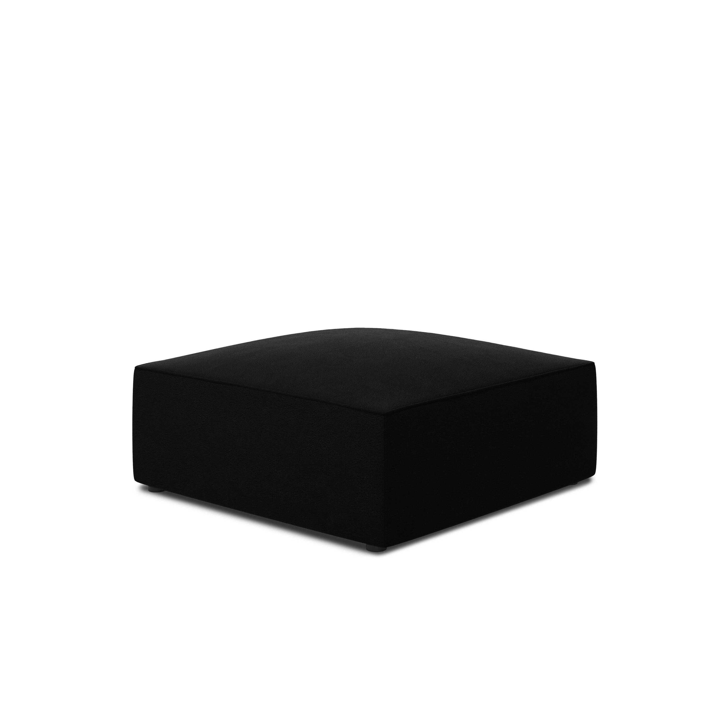Windsor & Co Sao Hocker - Velvet  - Zwart