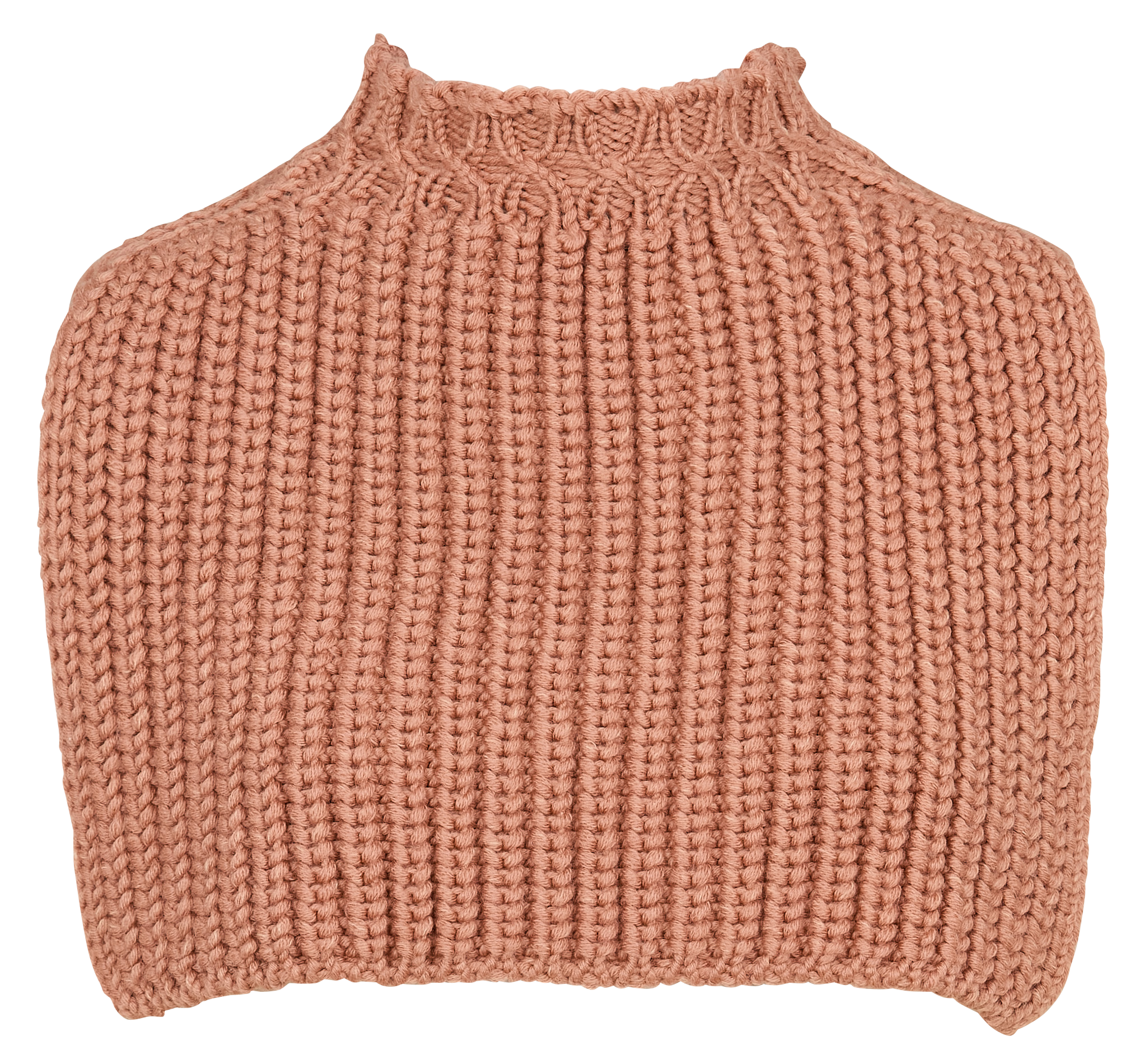 ENNERDALE - Col amovible en laine mélangée | Beige