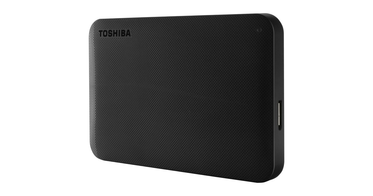 ToshibaCanvio Ready, 2 TB externe harde schijf  (Zwart, HDTP320EK3AA, USB 3.2 Gen 1)