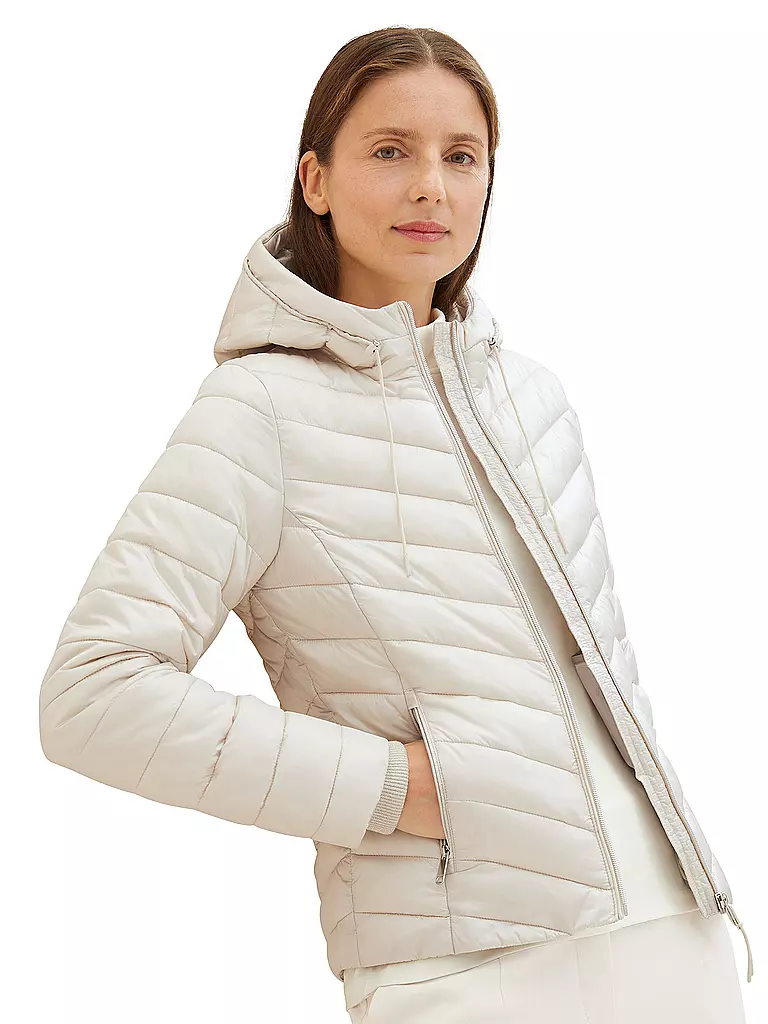 TOM TAILOR Steppjacke beige