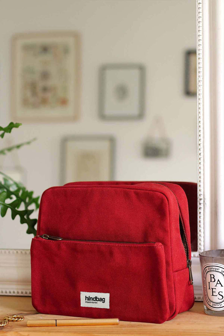 Trousse de toilette XL Alix Terracotta