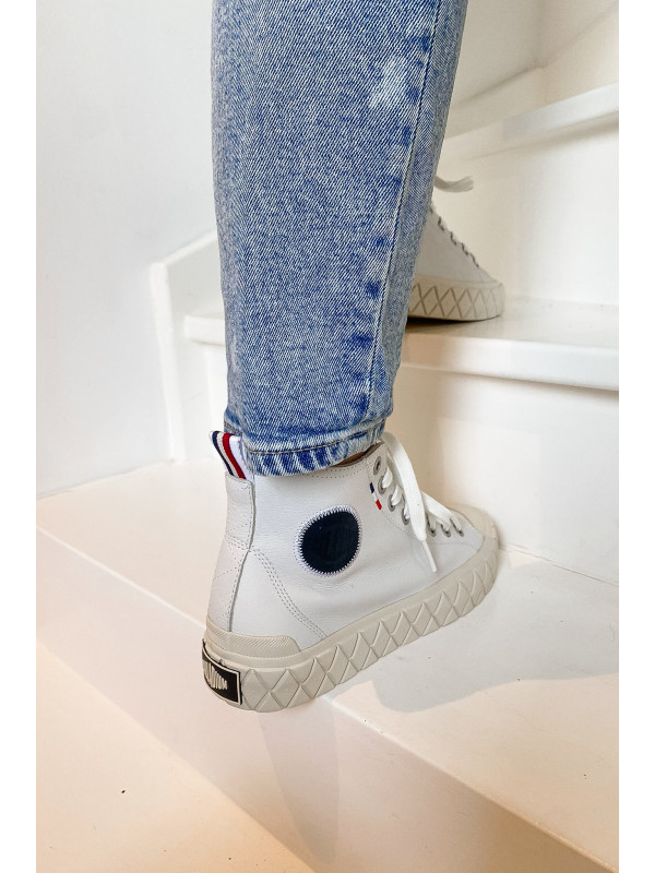 PALLA ACE MID Cuir White- Palladium