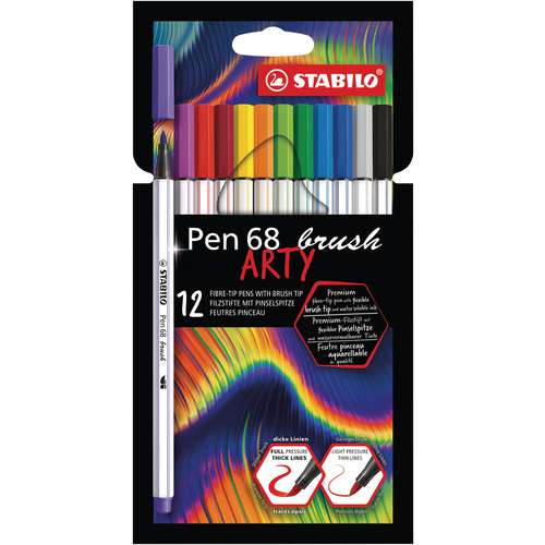 STABILO® Pen 68 brush ARTY Sets