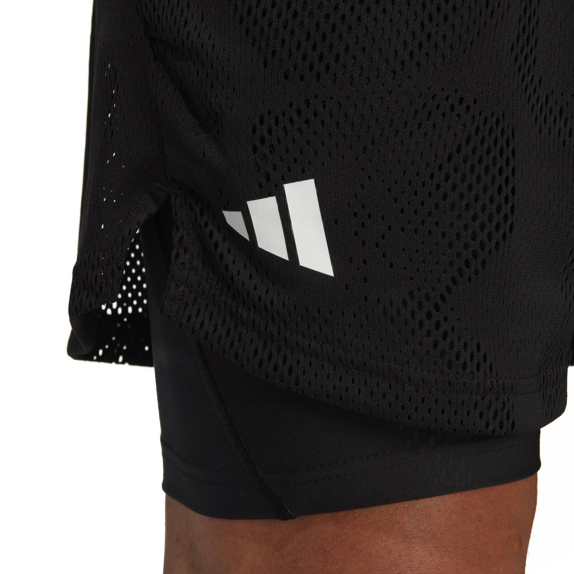 adidas Performance| Herren Shorts MELBOURNE TENNIS TWO-IN-ONE 7-INCH