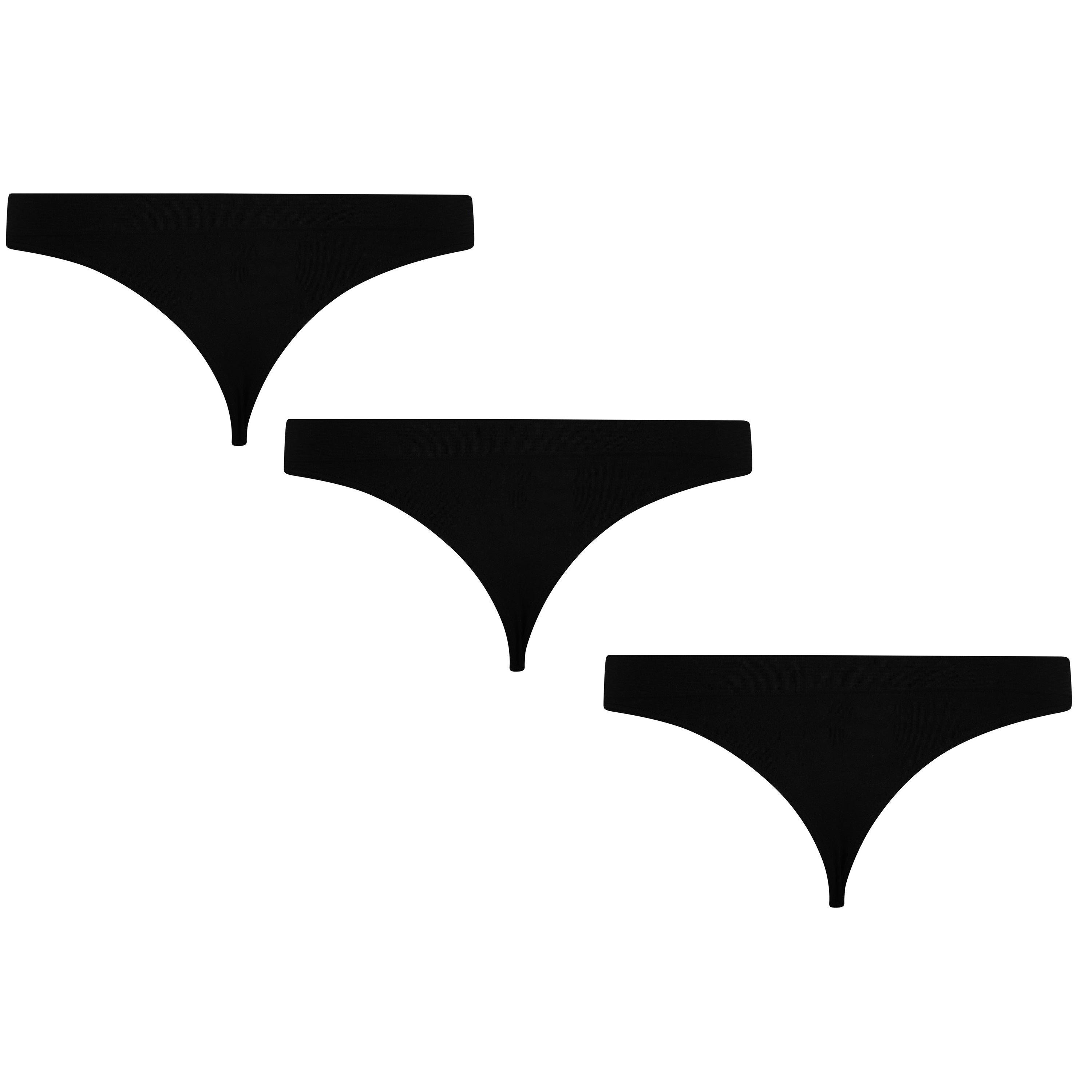 Reebok 3 Pack Kal Thongs Ladies