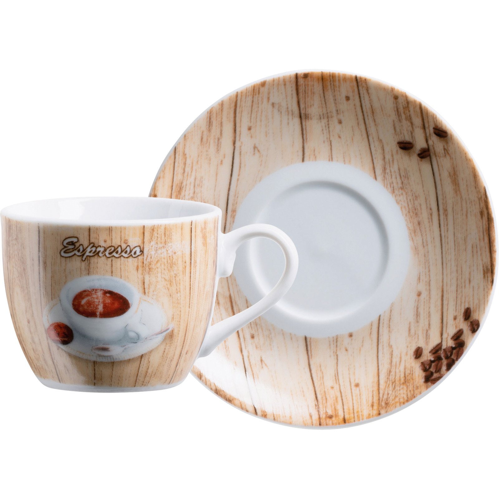Espresso Tasse mit Untertasse Fantastic 8-teilig