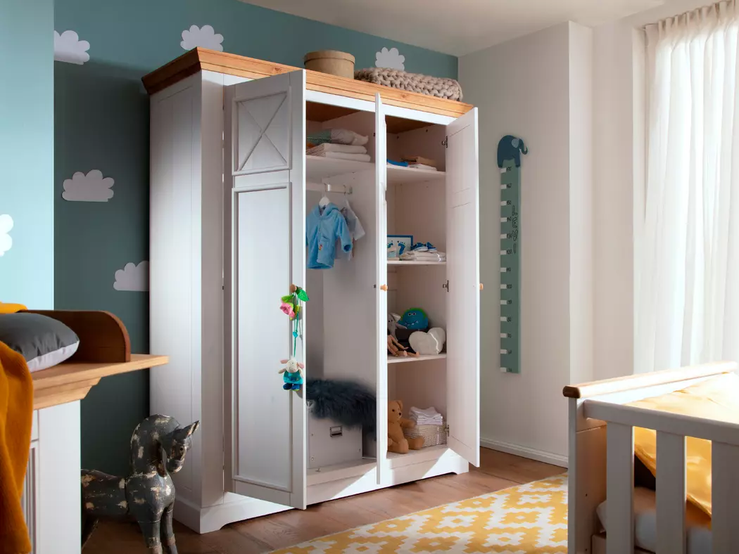 Kleiderschrank Senja 156 x 200 cm
