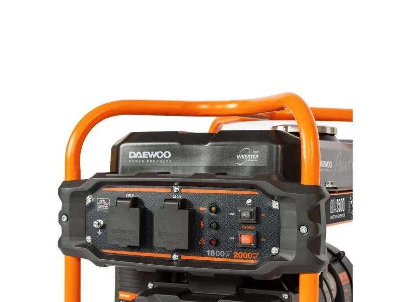 Daewoo GDA 2500I, 1800 W, 230 V, 10 L, Benzin, Vejledning, 50 Hz
