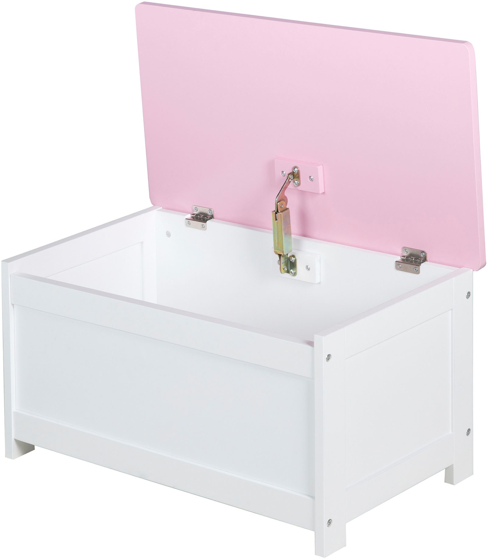 roba® Truhe »Krone, rosa/pink« mit Deckelbremse; fürs Kinderzimmer