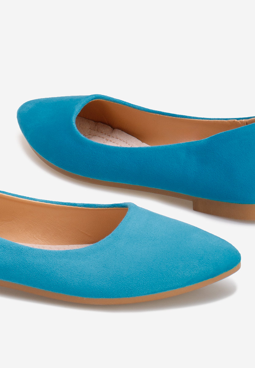 Ballerines femme bleus Genevieve V2
