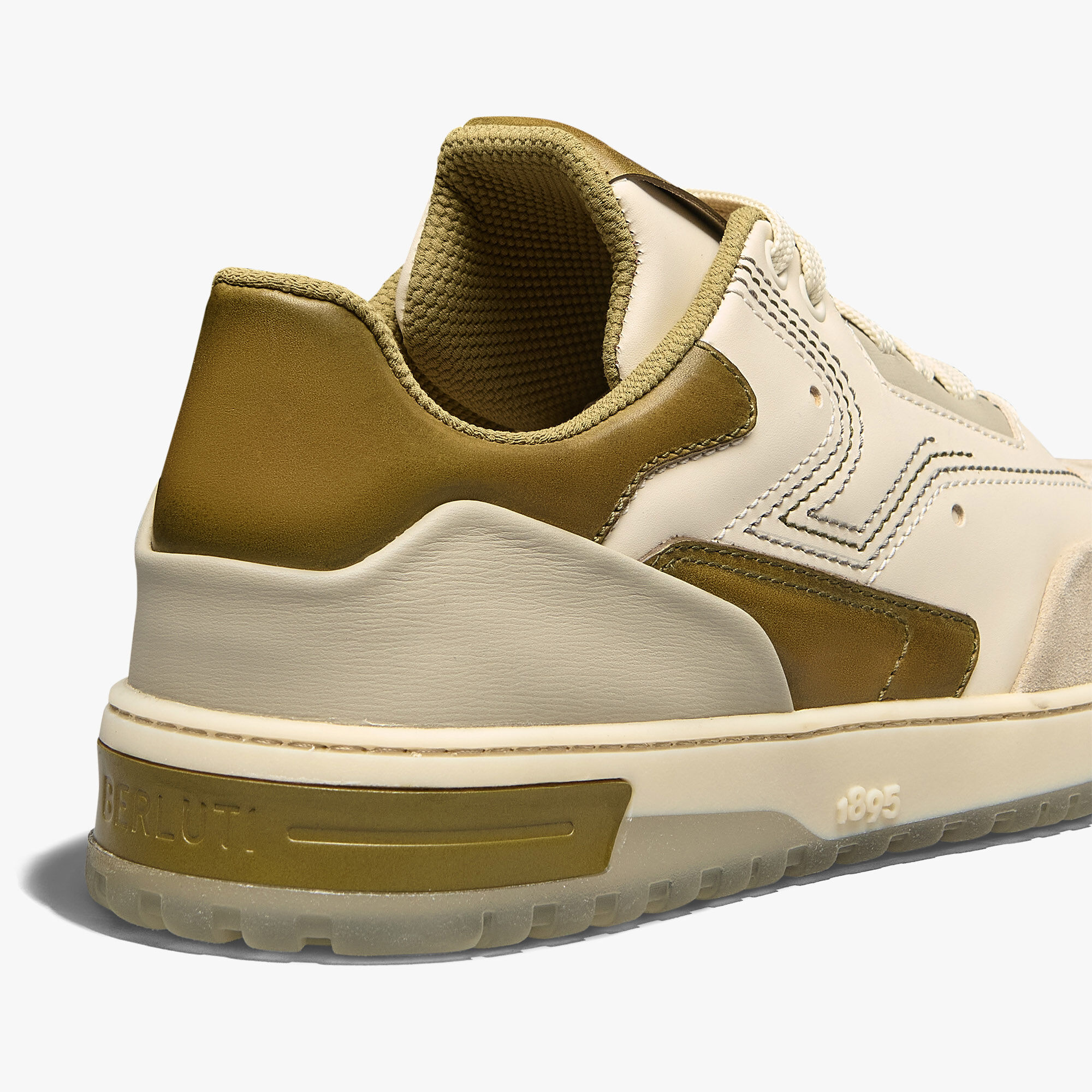 Sneaker Playoff En Cuir Scritto