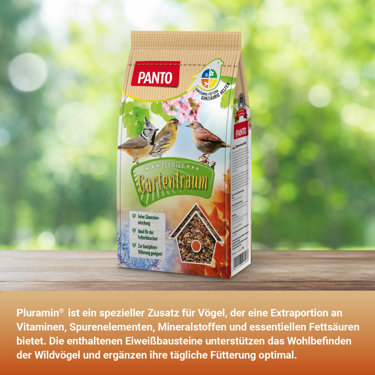 Panto ® GARTENTRAUM SÄMEREIENMISCHUNG 1 kg