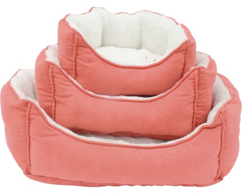 Hondenbed ThermoSwitch Andros S 45 x 38 cm koraal/crème