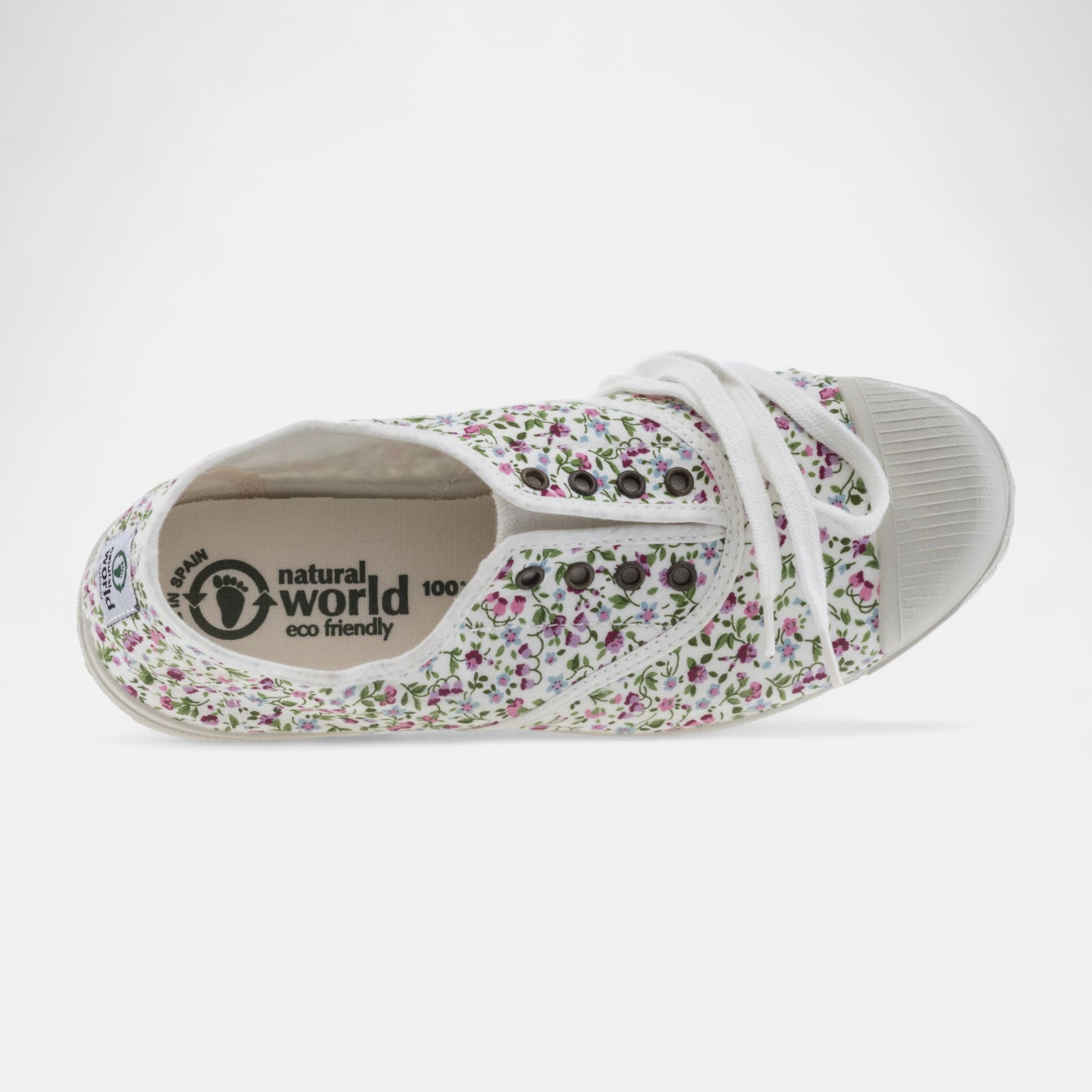 Baskets en toile Femme blanc