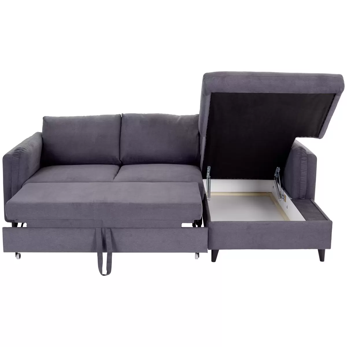 Ecksofa Rokem 198 x 130 Anthrazit