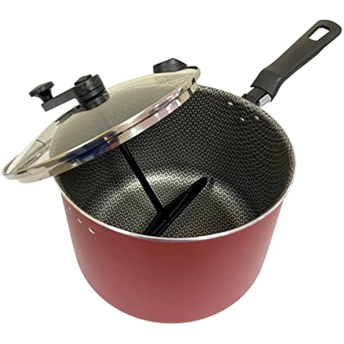Tramontina PIPOQUEIRA 20CM 3,5L LORETO VERMELHO - ALUMINIO COM REVESTIMENTO ANTIADERENTE