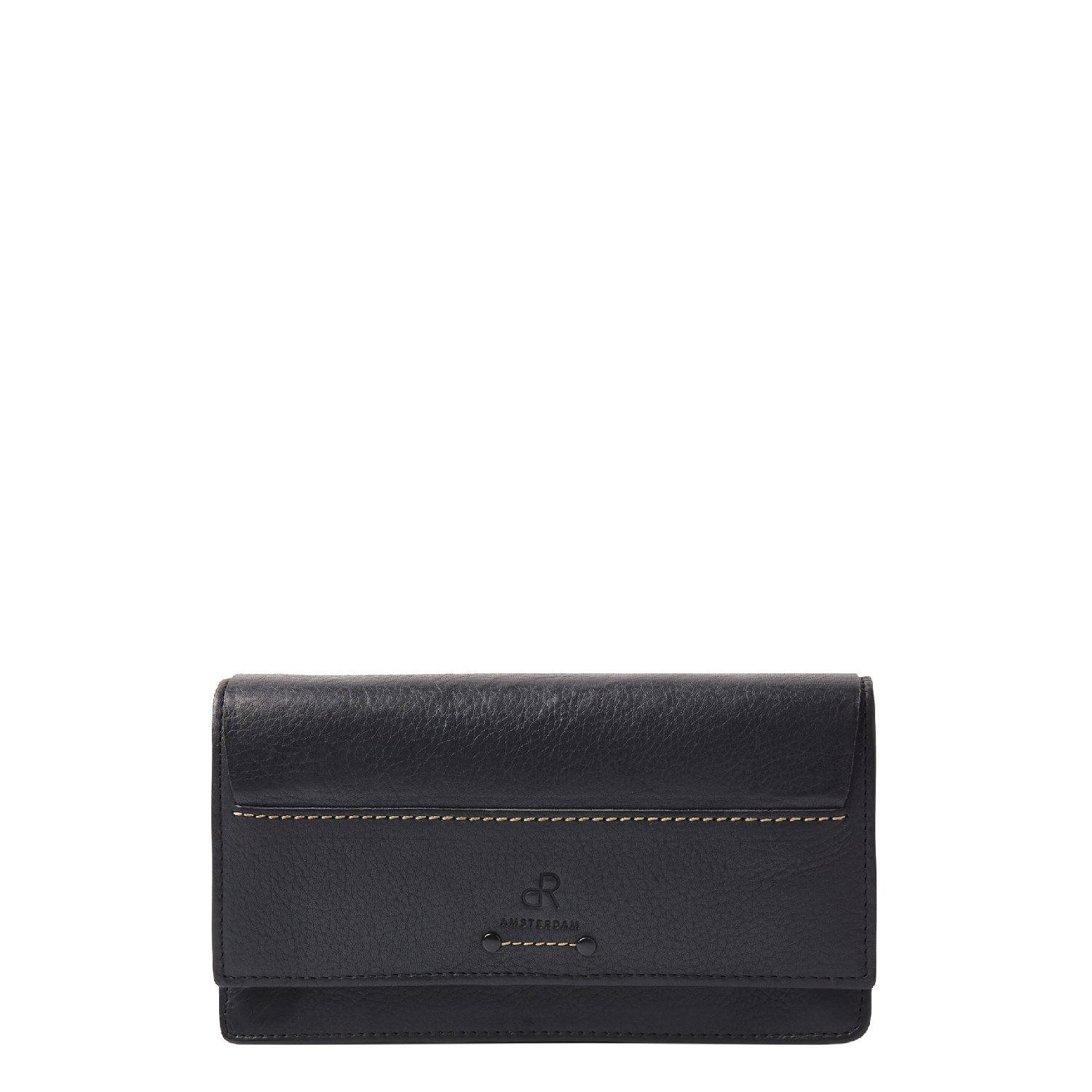 dR Amsterdam Tampa Damesportemonnee black