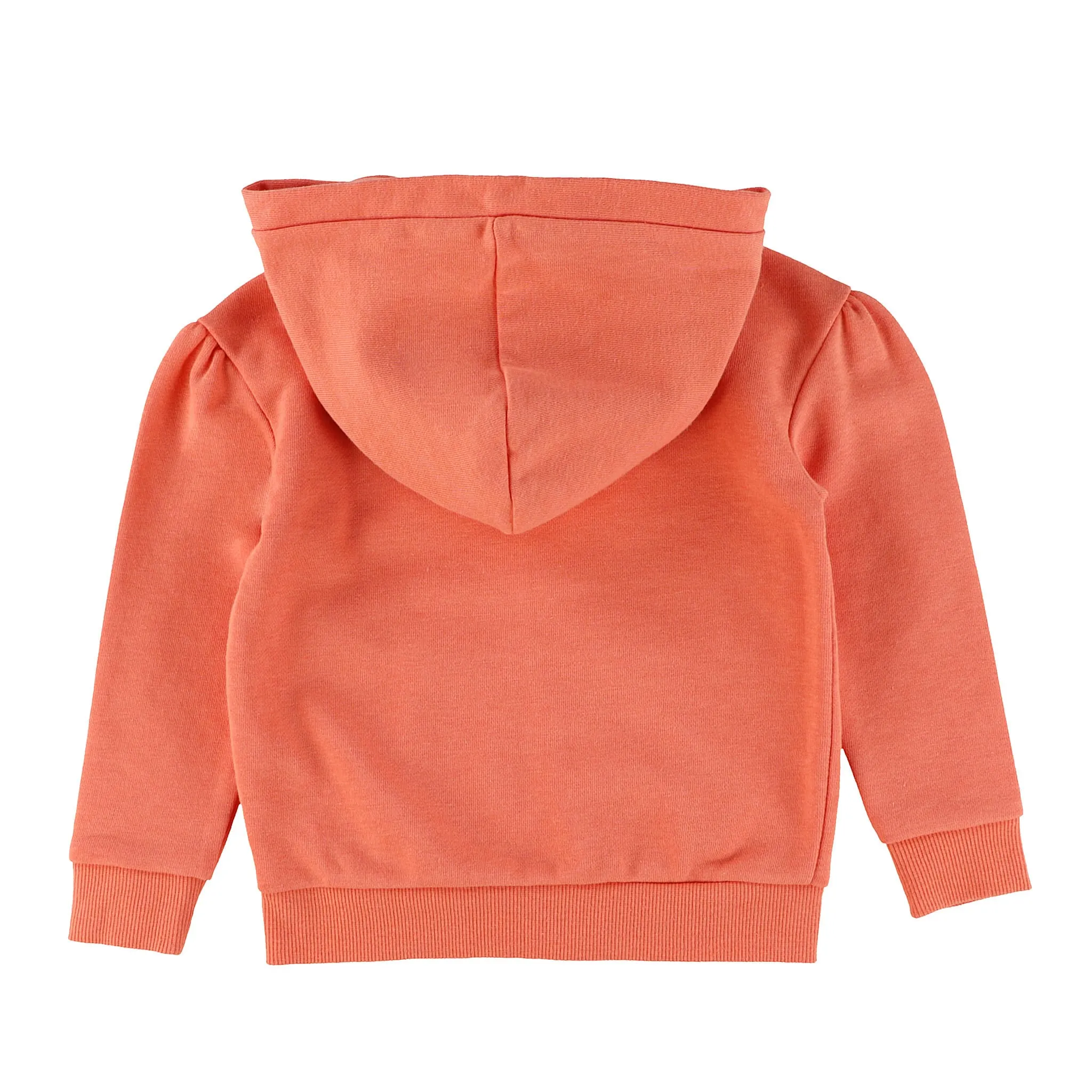 Chat Botté Kangourou Zip Corail 3-24mois