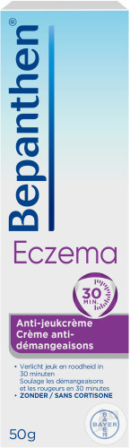 Bepanthen Eczéma Crème Anti-Démangeaisons Sans Cortisone Tube 50g