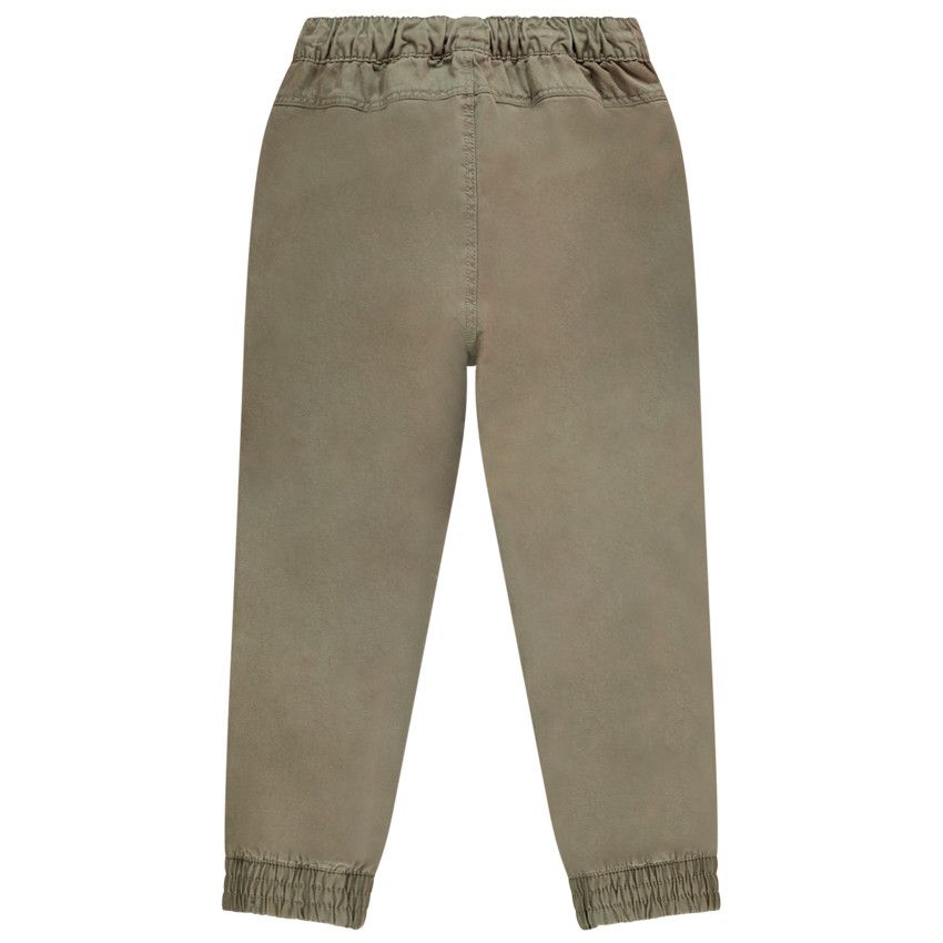 Pantalon jogger en lyocell pour enfant garçon - Kaki