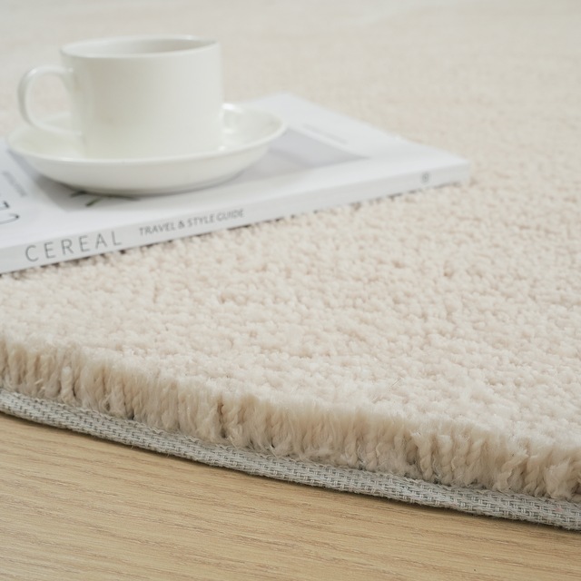 LeGer Home by Lena Gercke Hochflor-Teppich »Halrum, einfarbig, besondere Form, modern« organische Form, bean shape, kuschelig, Wohnzimmer, Schlafzimmer