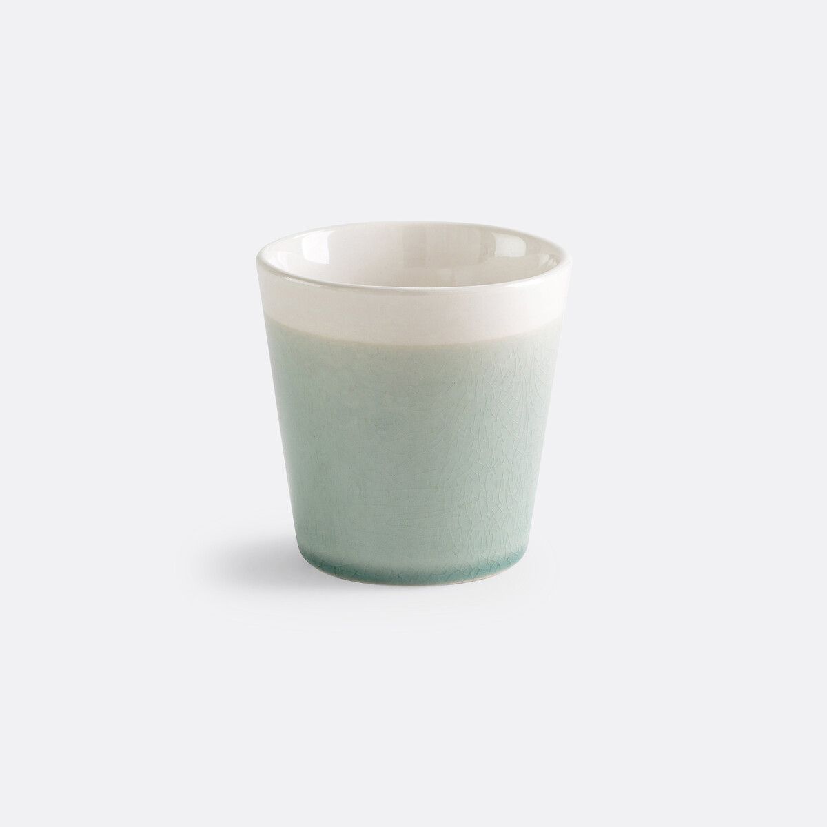 LA REDOUTE INTERIEURS<br>Conjunto de 4 xícaras de café com efeito craquelado, Gogain