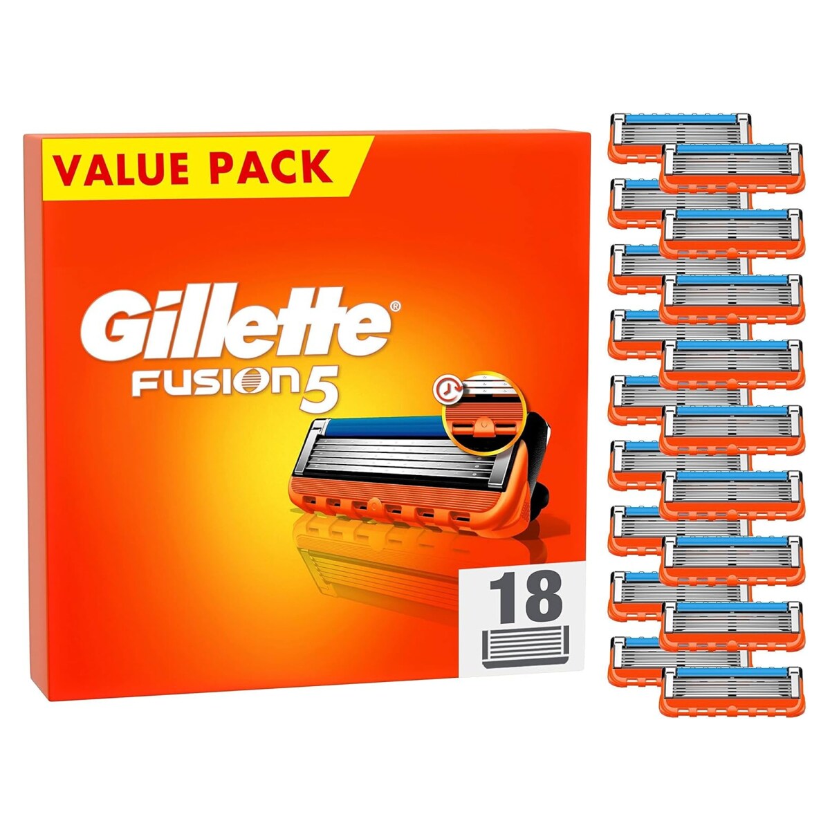 Gillette Fusion5 Rasierklingen 18er