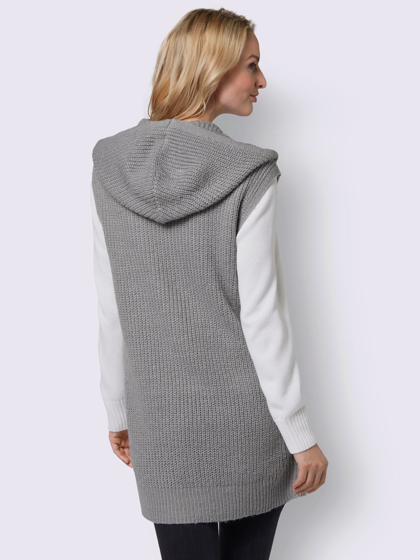 Gilet long longueur amovible