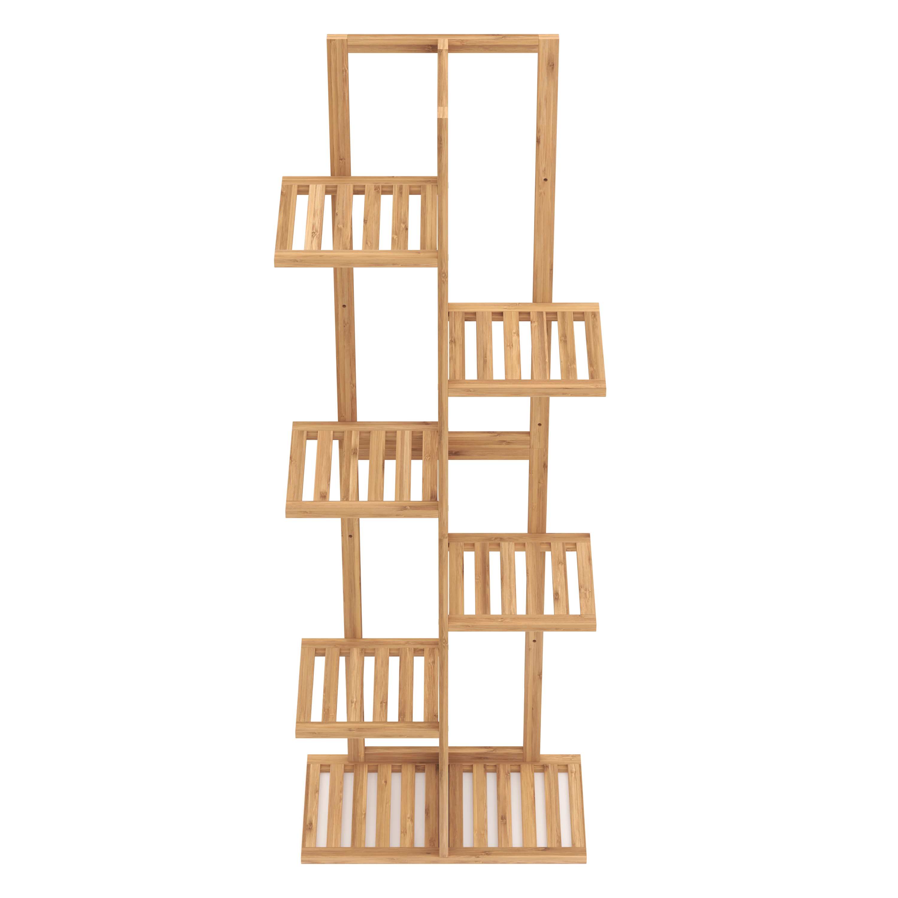 Pflanzenständer Bambus 40 x 20 x 122 cm