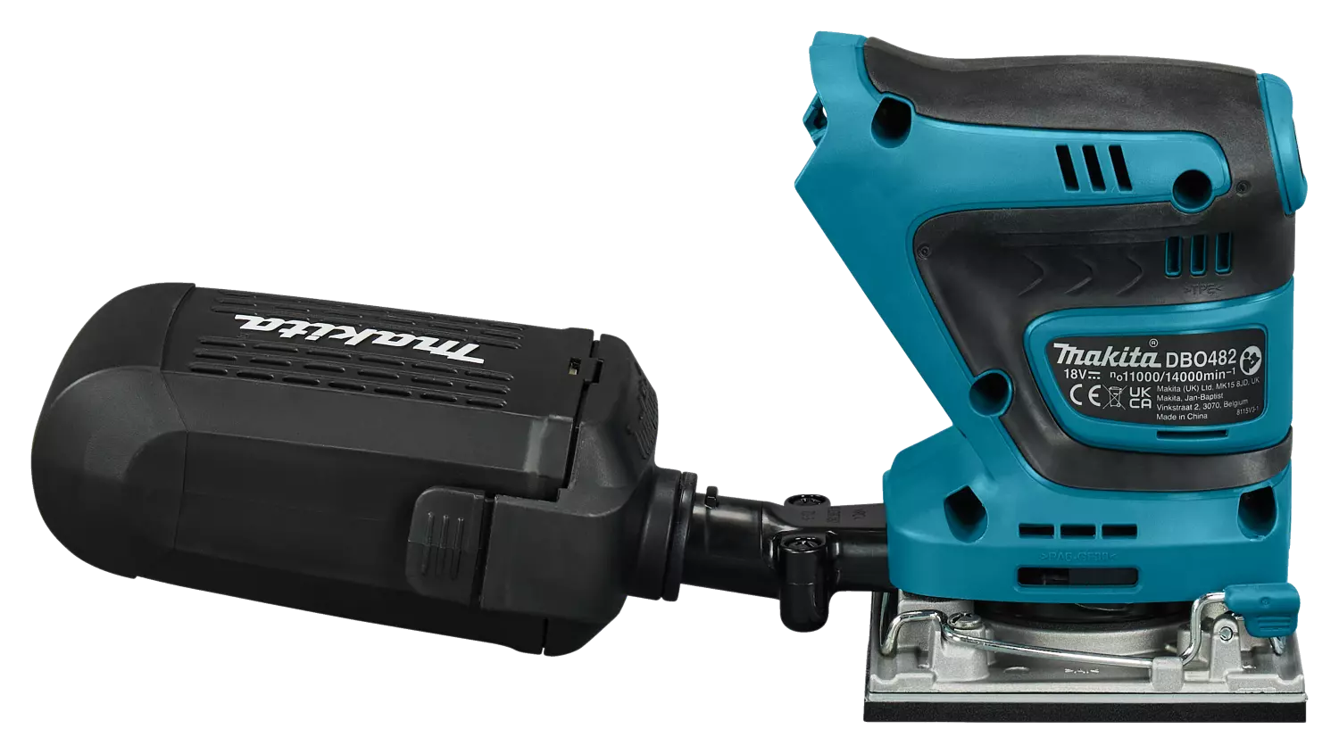 Makita DBO482Z LXT 18V Li-ion Accu Handpalm vlakschuurmachine body
