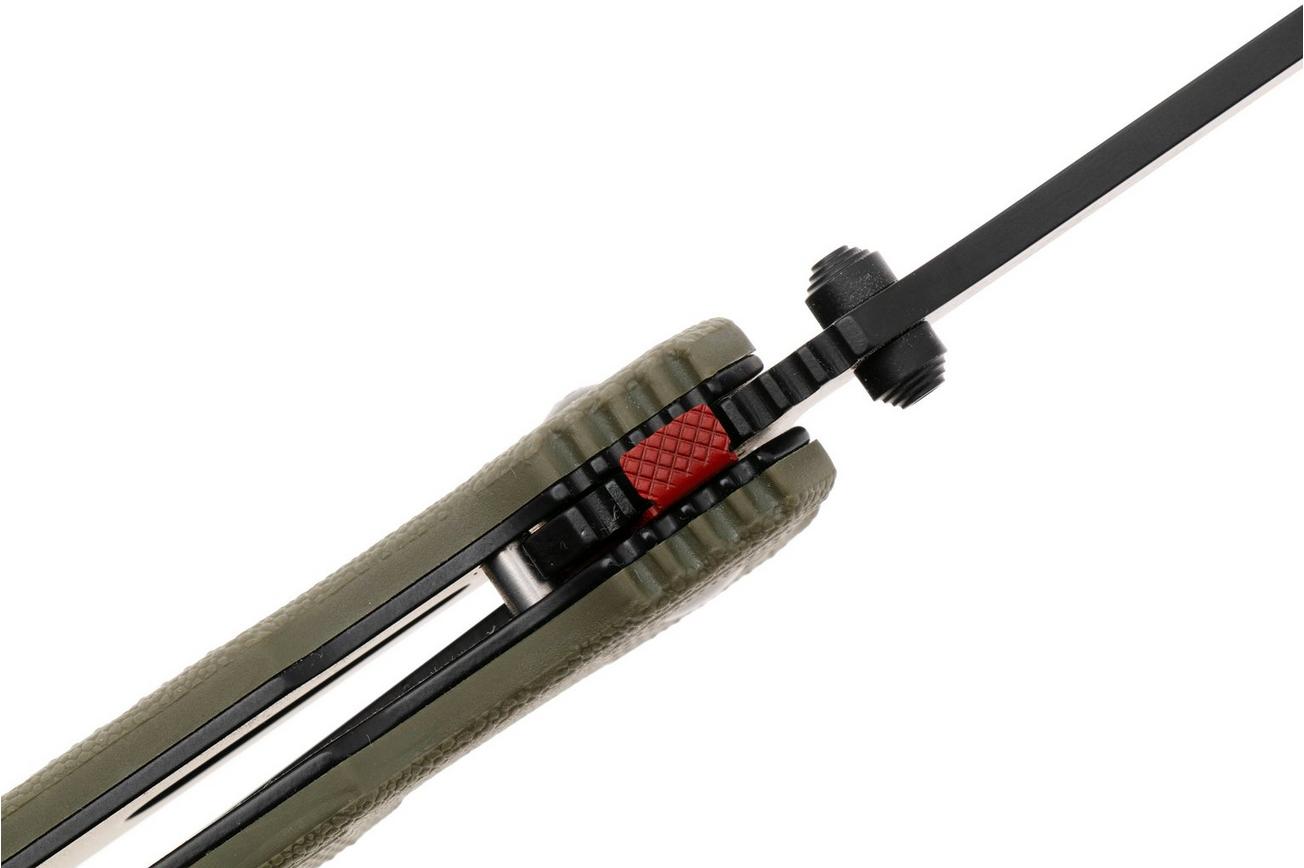 Fox Predator Evolution FX-449 OD, Black Niolox, Green FRN, zakmes