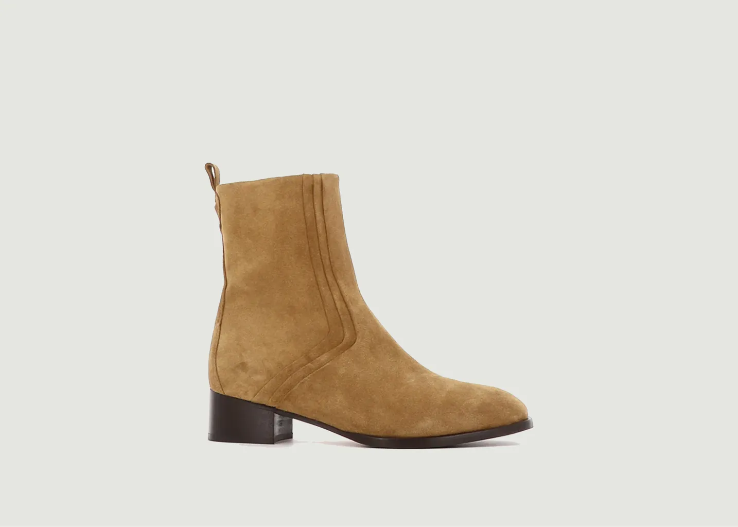 Bottines en nubuck Brighton Socque