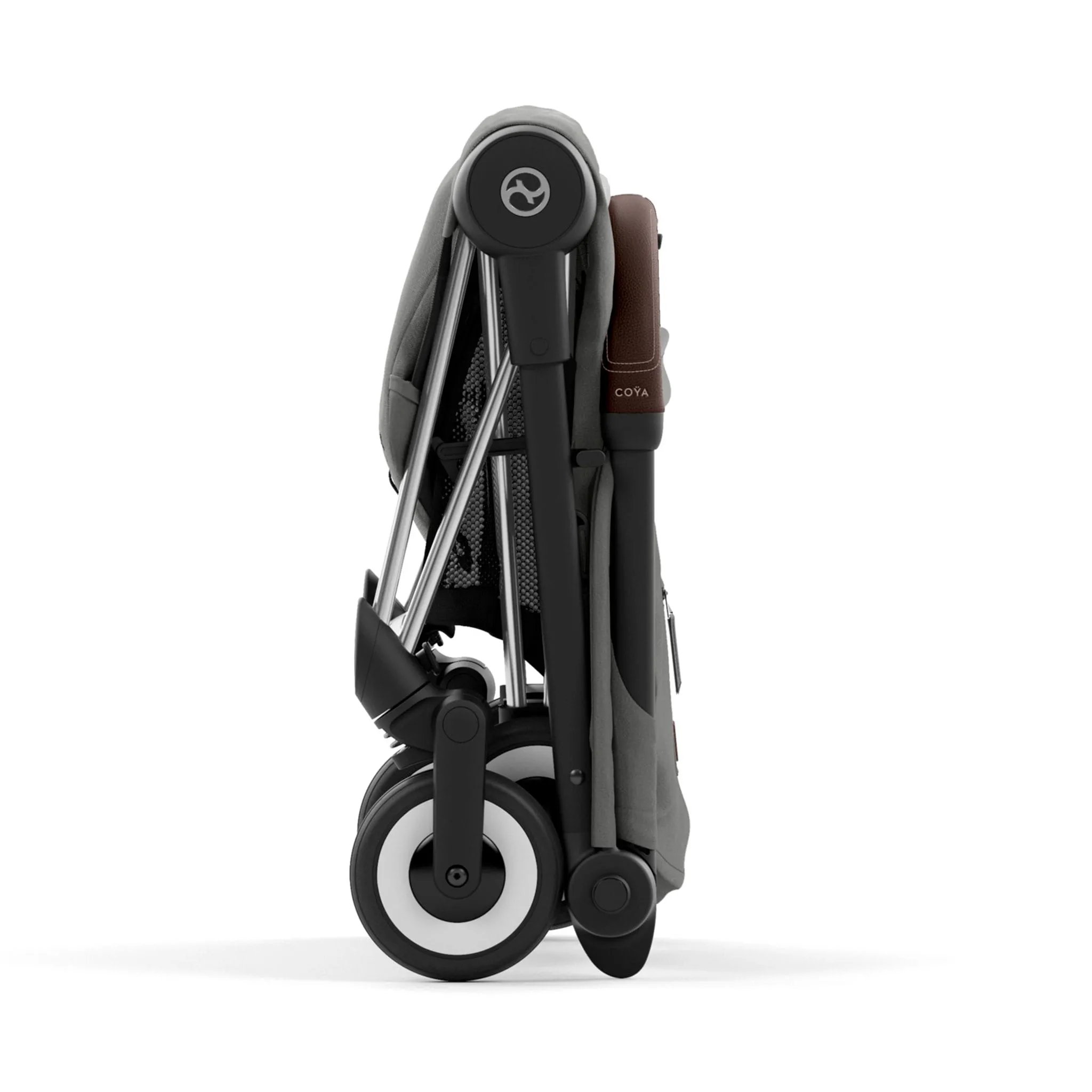 Cybex Poussette Coya - Cadre chromé avec siège gris mirage