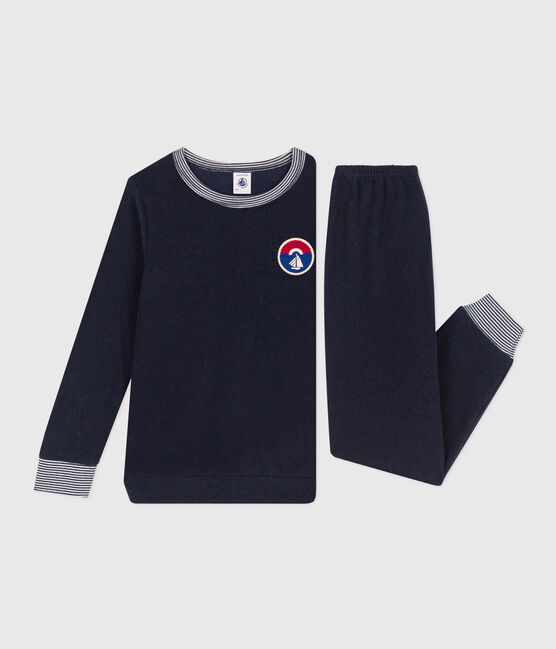 Pyjama en bouclette éponge enfant