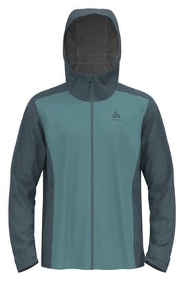 Veste imperméable Odlo Aegis 2.5L Gris/Vert