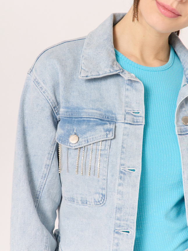 Veste en jean indio