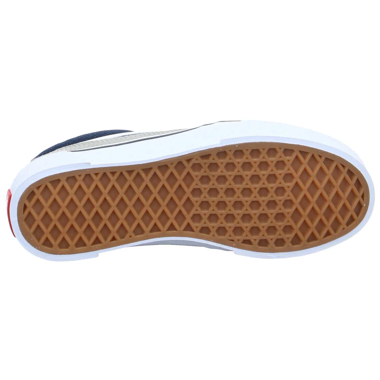 VANS Kinder Sportschuh Grau Leder
