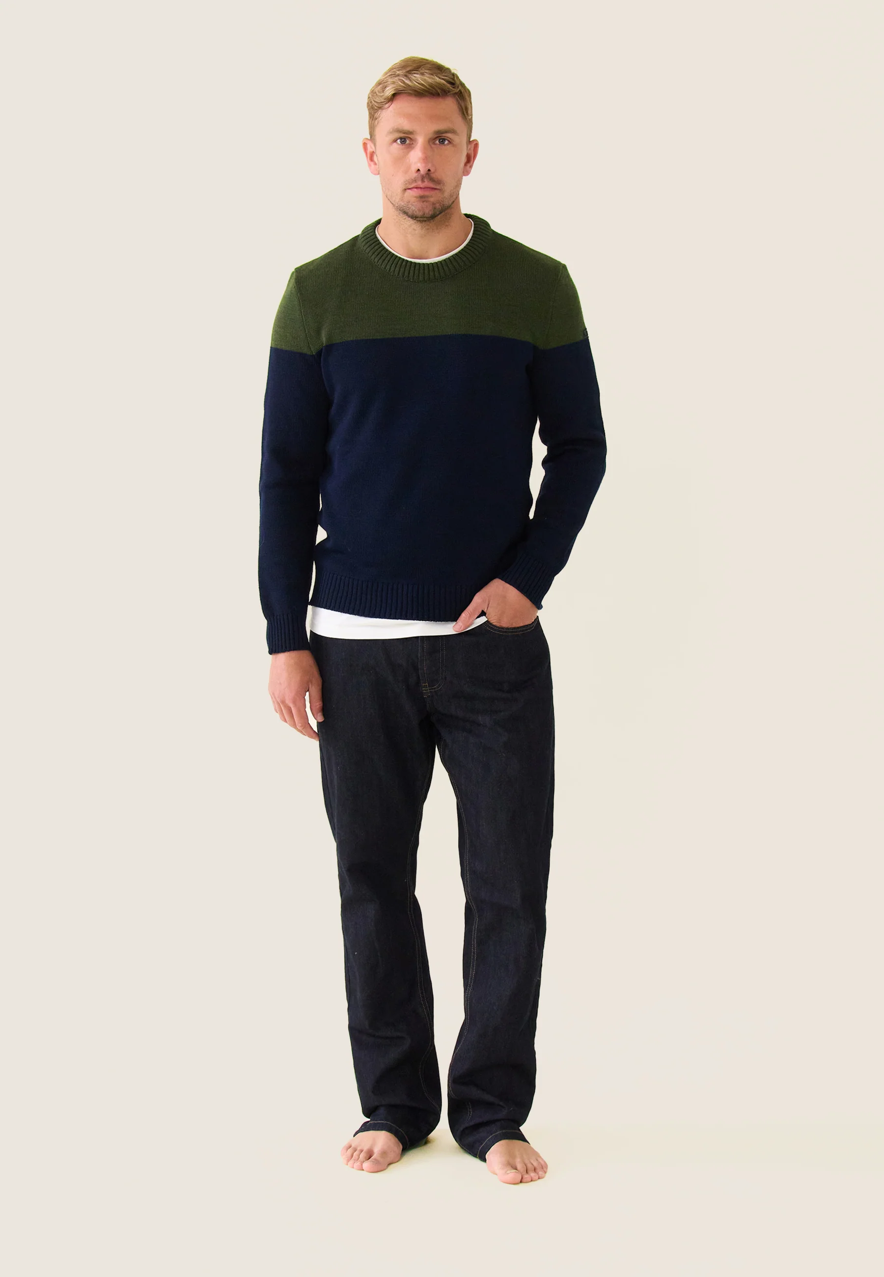 Pull Homme-Tilio Veronese Marine