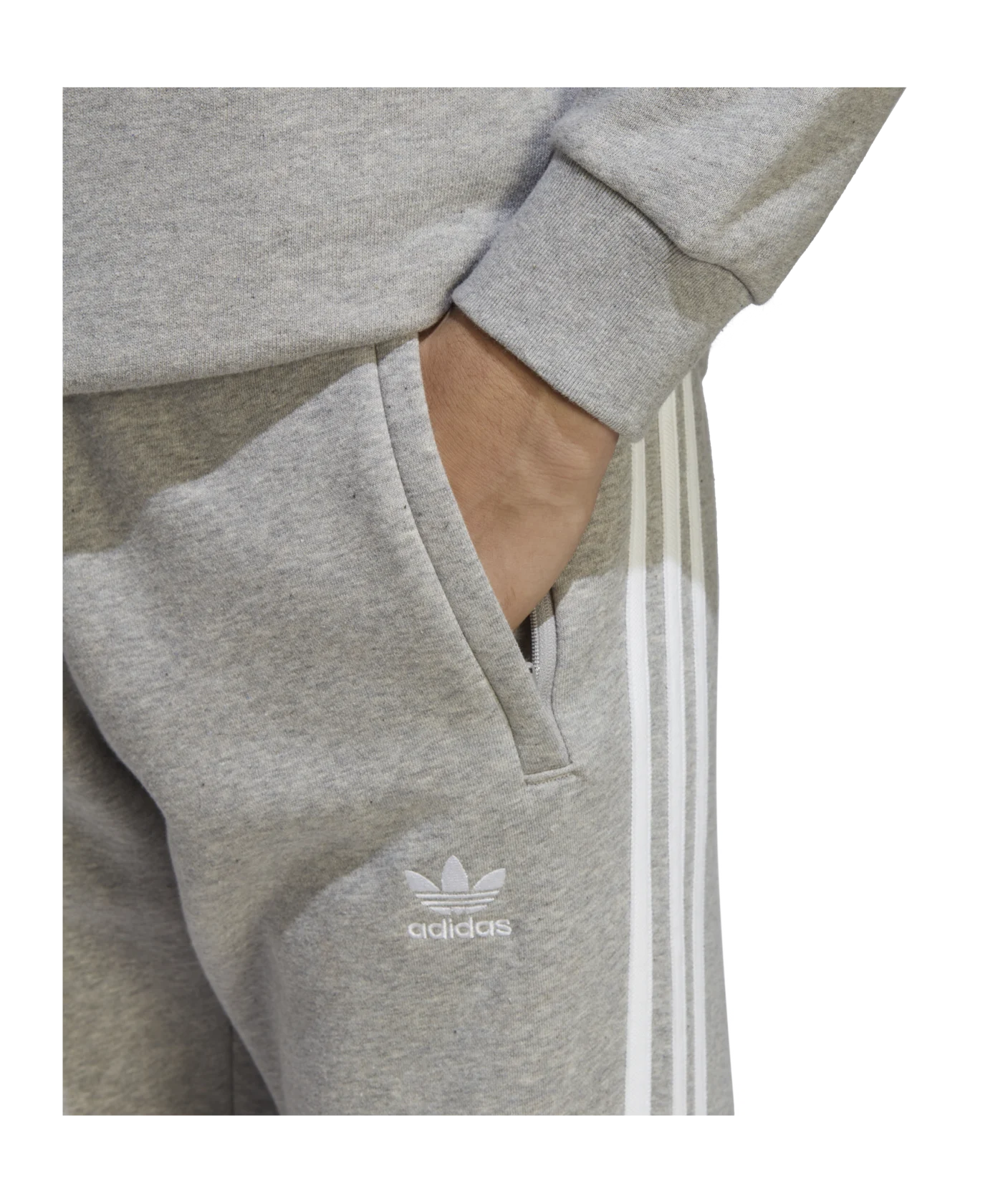 adidas Originals Trefoil Crew Sweatshirt Grau