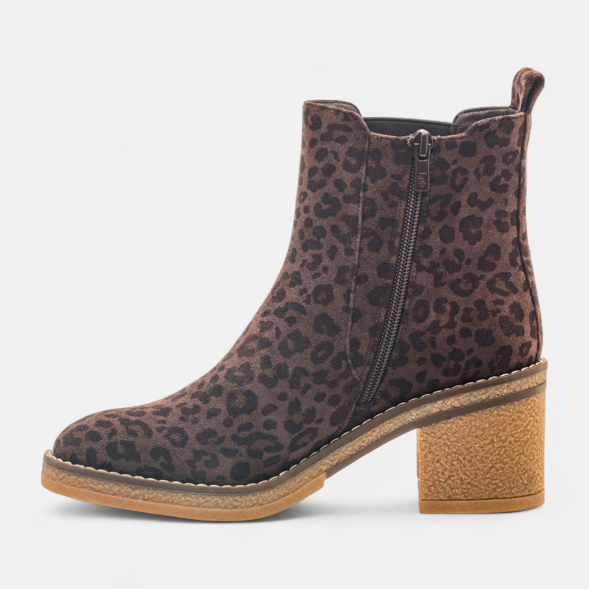 Boots à talon Femme marron