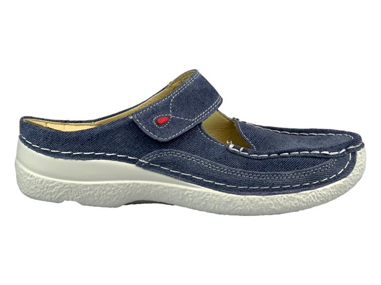 Wolky 00622793 Roll Slipper blauw